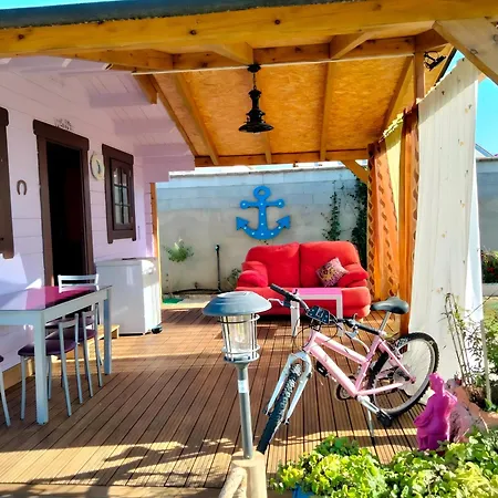 De Madera Con Terraza Y Jardin * Conil De La Frontera